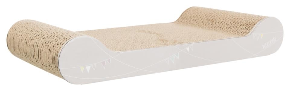 Trixie Junior scratching cardboard 38 × 6 × 18 cm light grey