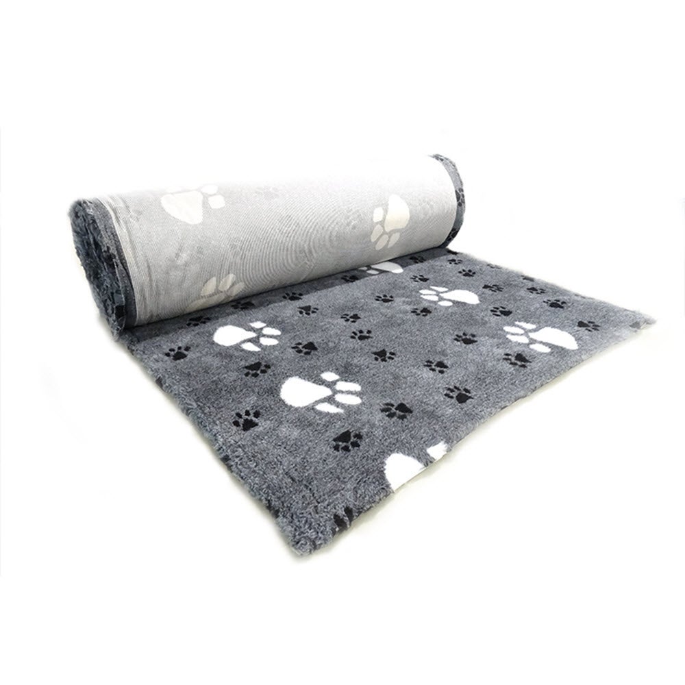 Companion ProFleece tæppe med små poter 100x75 cm