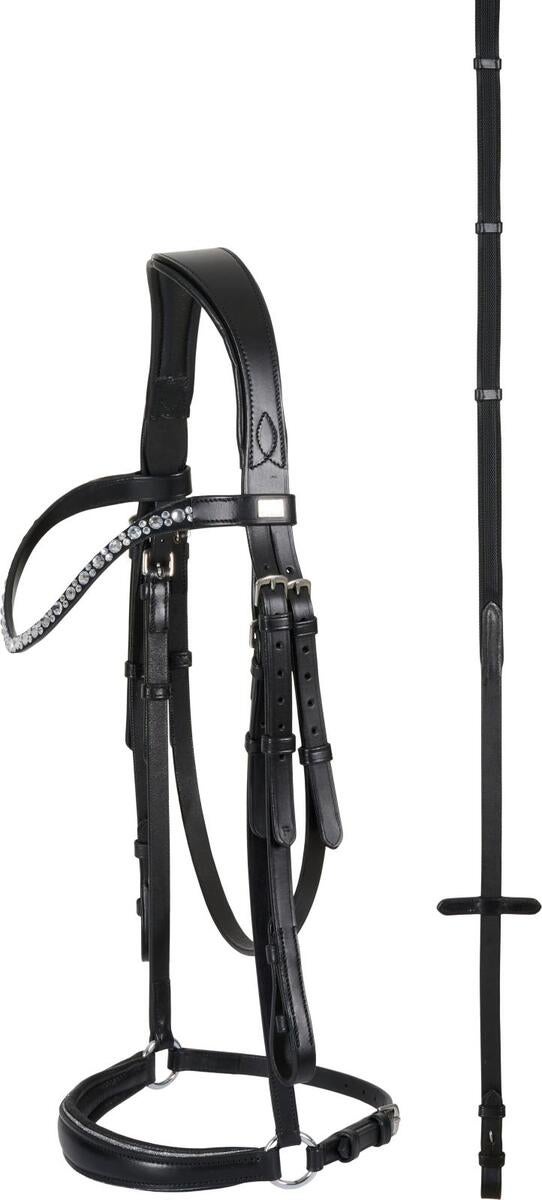 Cryll 25.1 trense m/hannoveransk næsebånd str. full