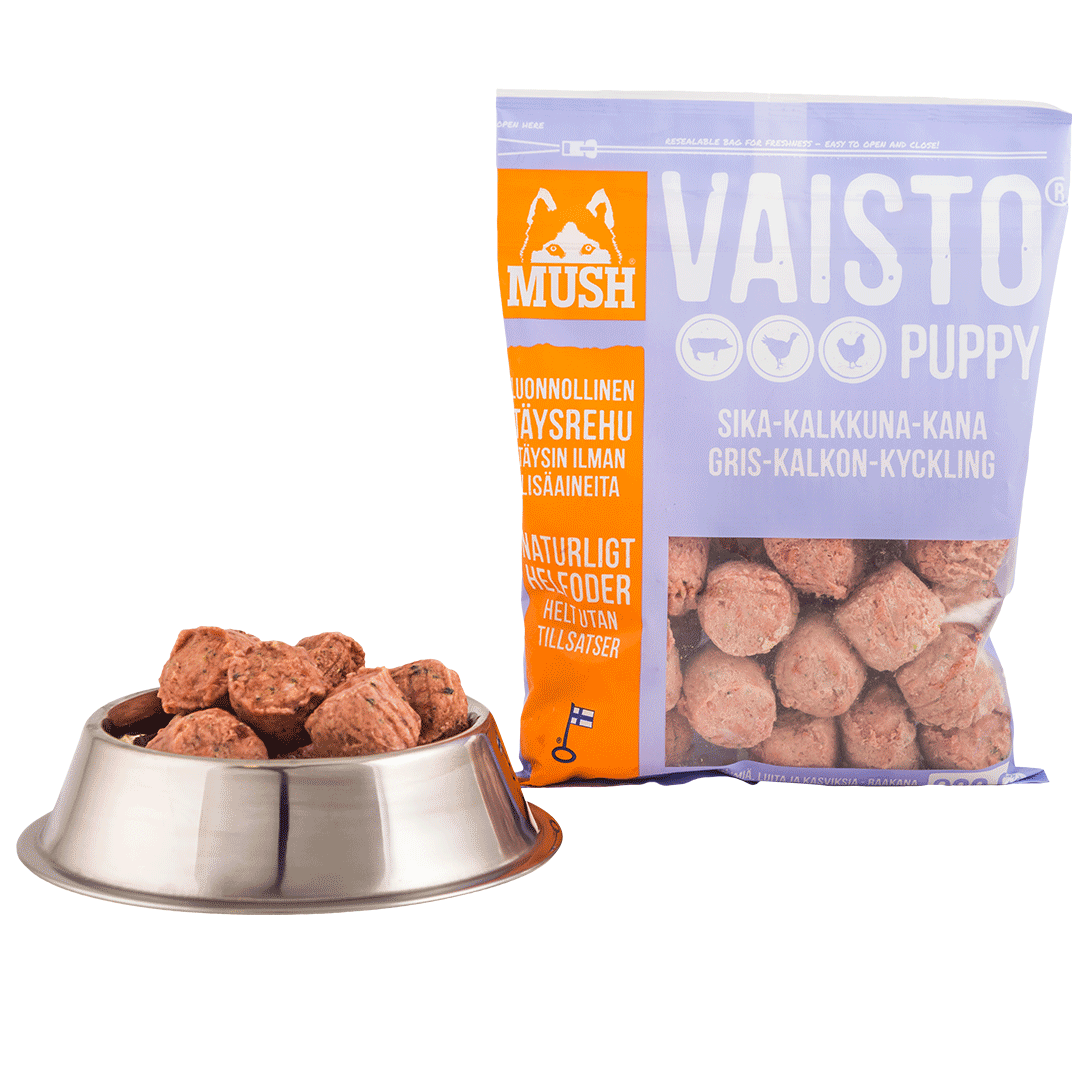 Vaisto puppy lyslilla 800 gram