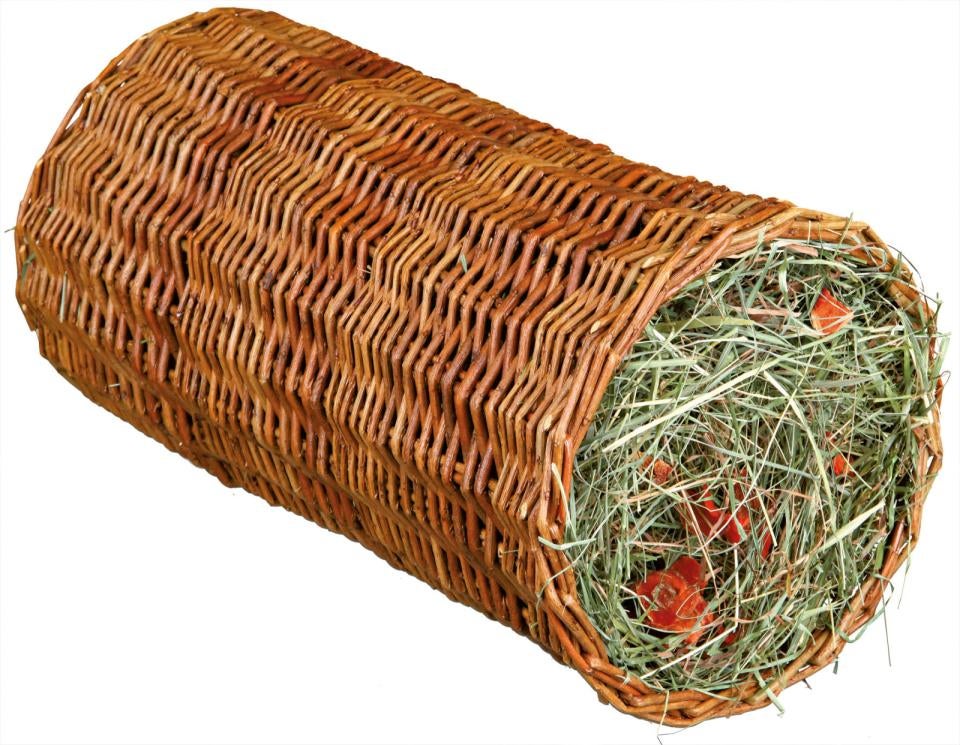 Piletunnel med hø & gulerod 20 x 38 cm