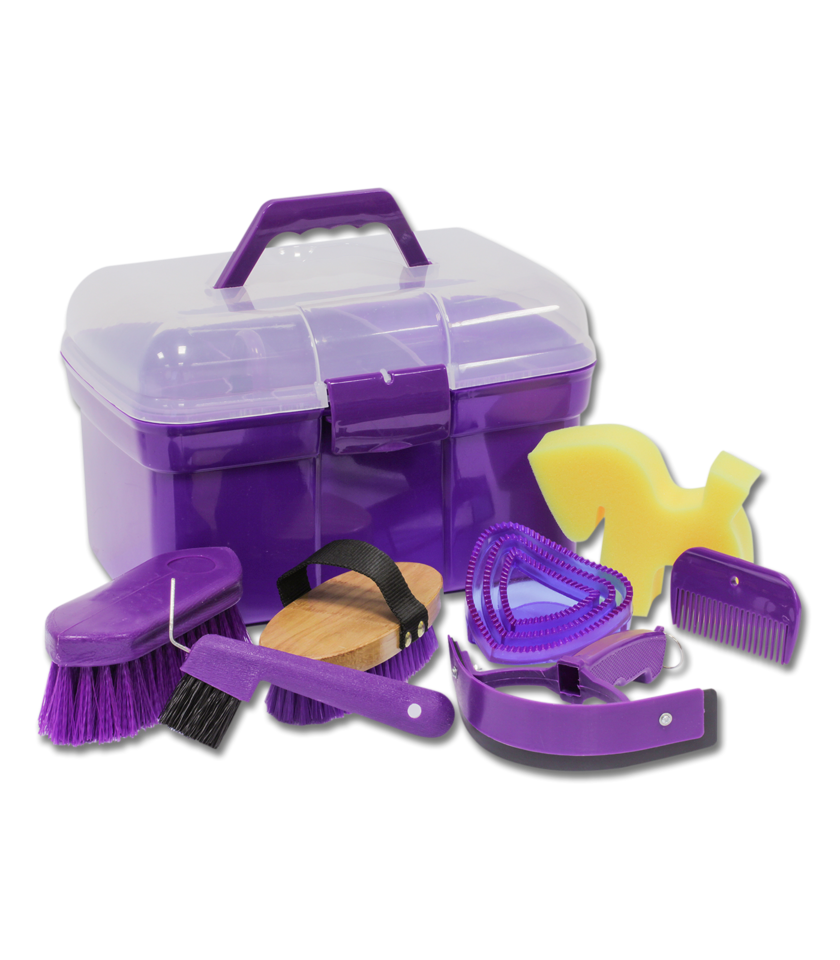 Striglekasse med indhold 7 dele