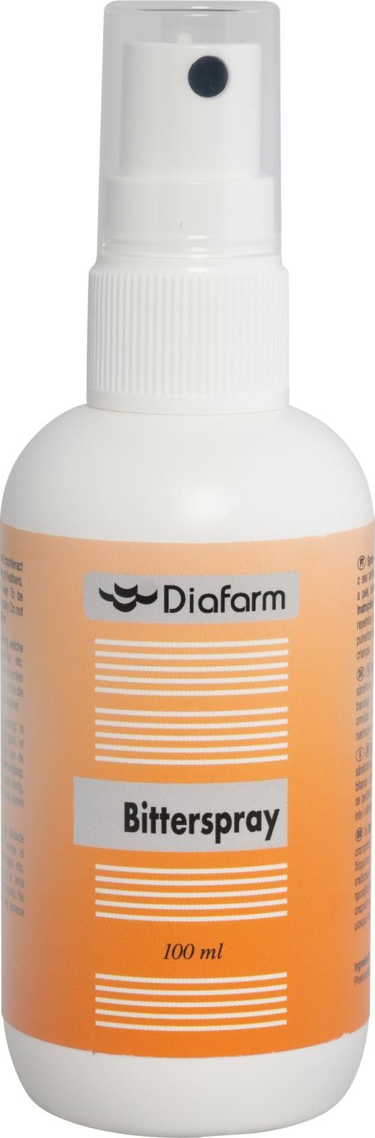 Diafarm Bitterspray anti-slik/bidestop middel, 100ml