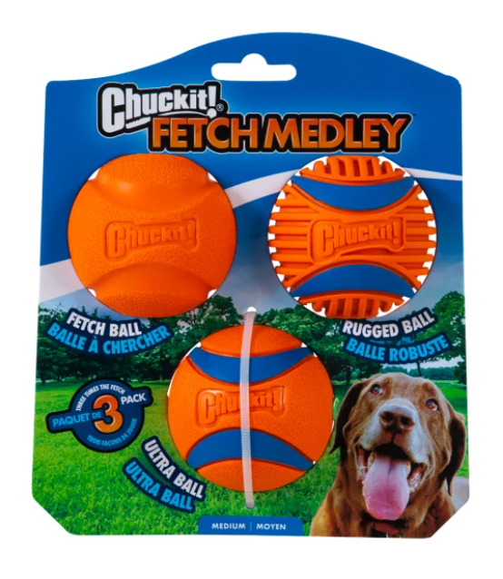 Fetch medley gen 3-pk. medium