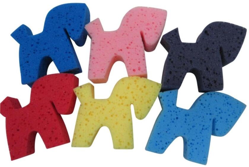 Vaskesvamp hestemotiv