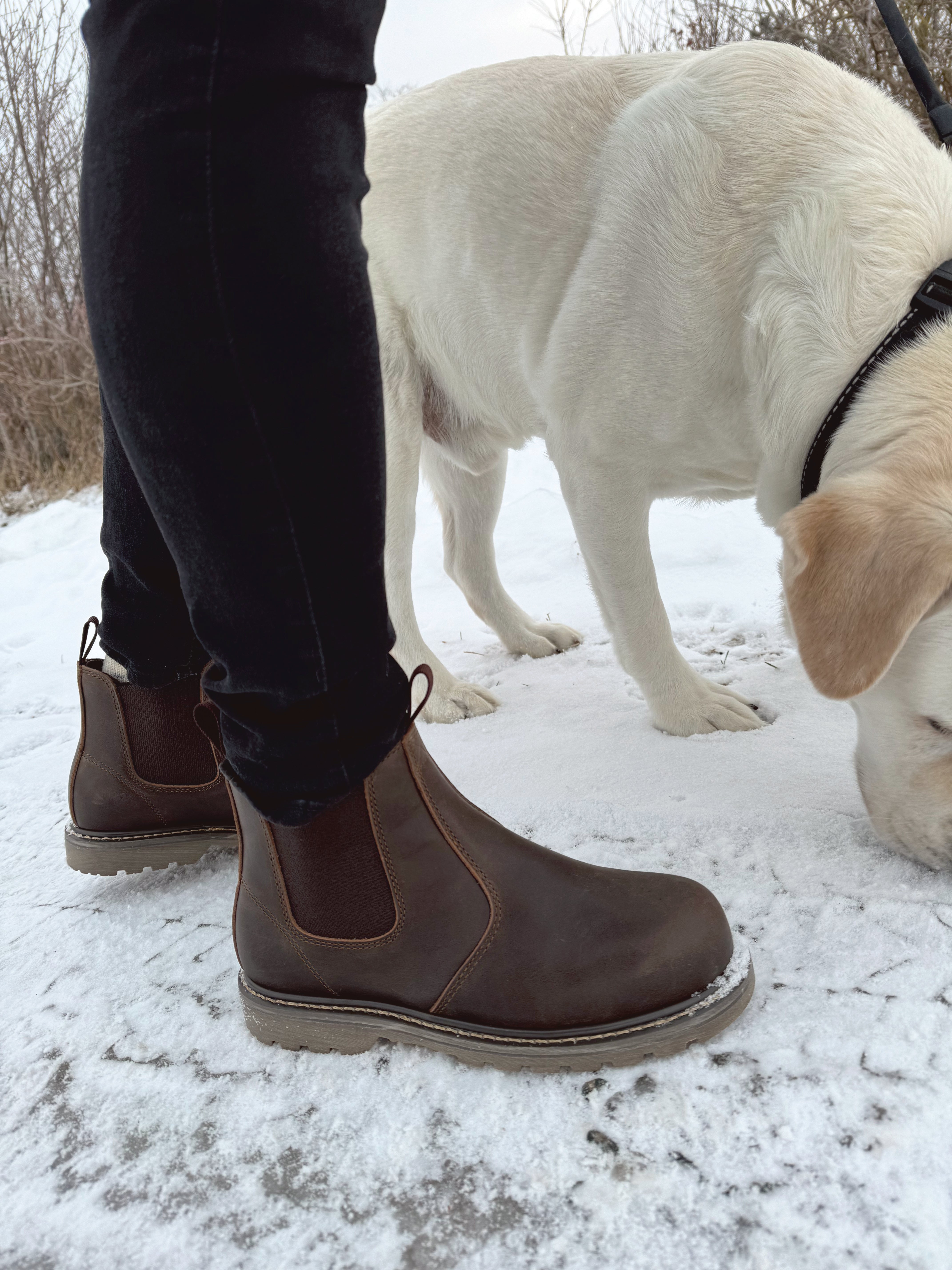 Fritidsstøvle Rico brun skind