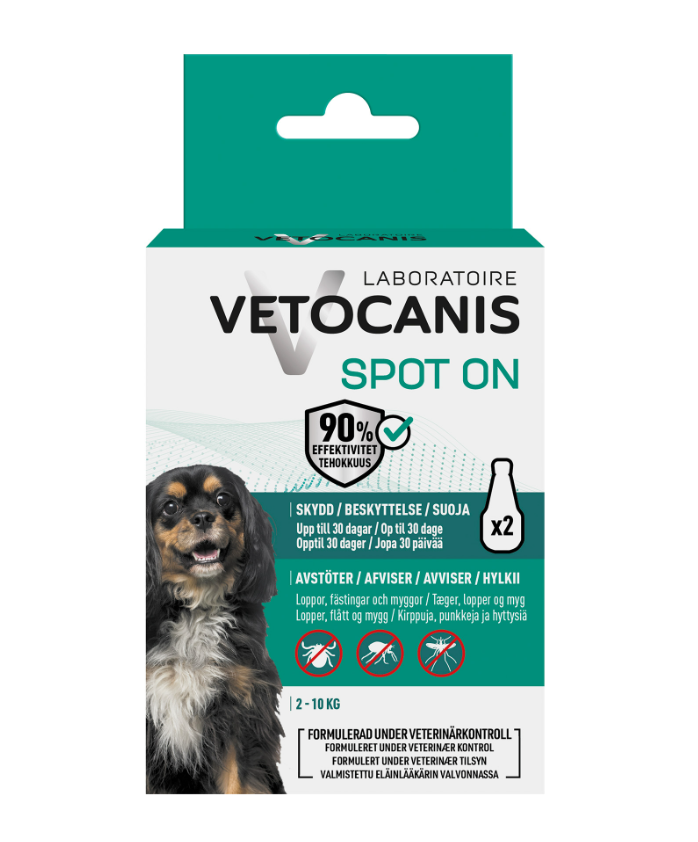 Anti-parasit spot on hund