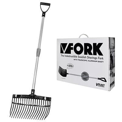 Spångreb med teleskopskaft i box