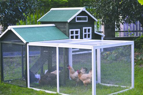 Løbegård ekstra til hønsehus 