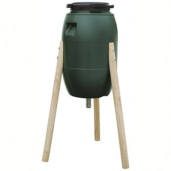 Fodertønde til fasaner komplet 60 liter