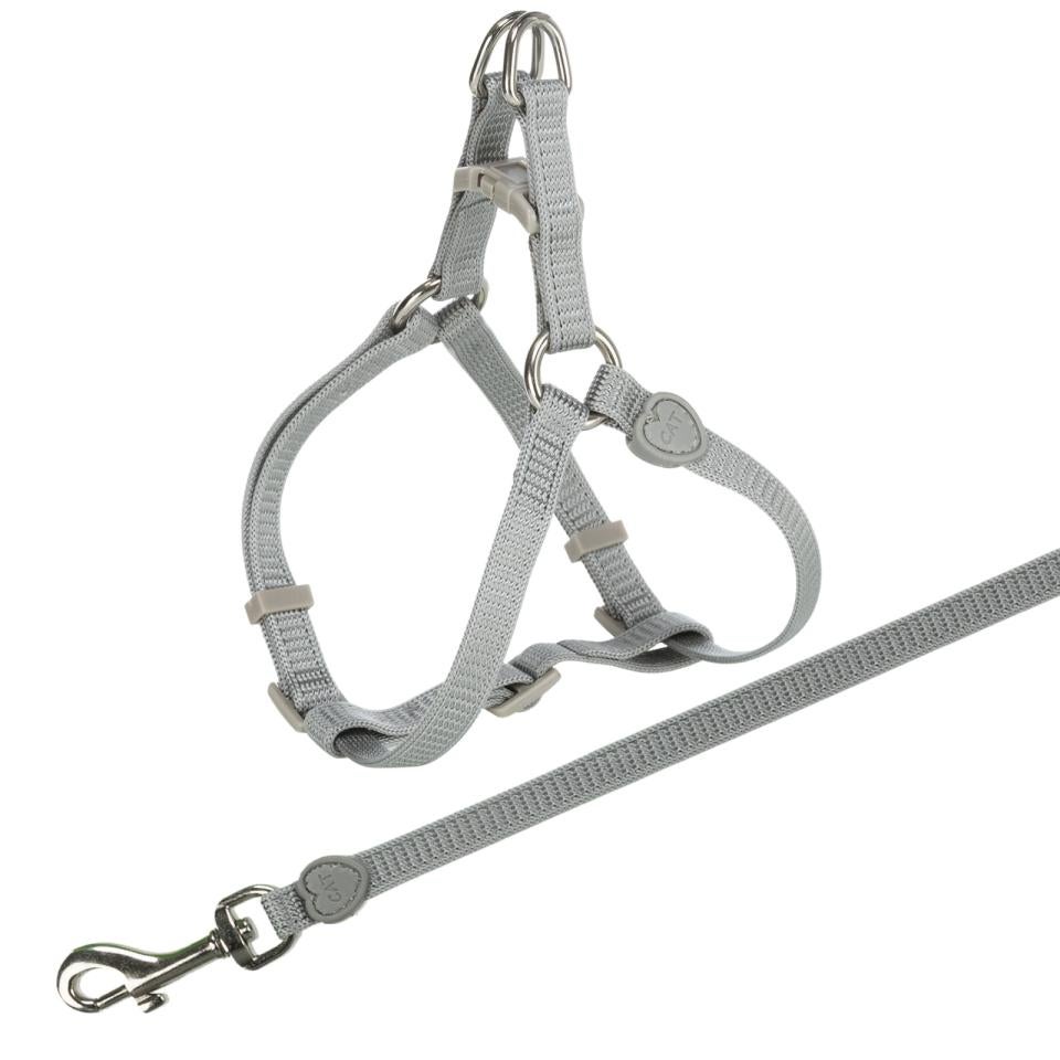 Kattesele og line
