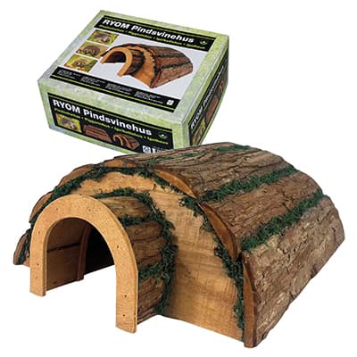 Pindsvinehus natur bark/mos