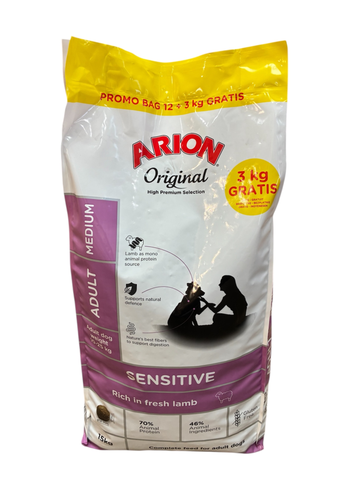 Original Sensitiv medium 12+3 kg