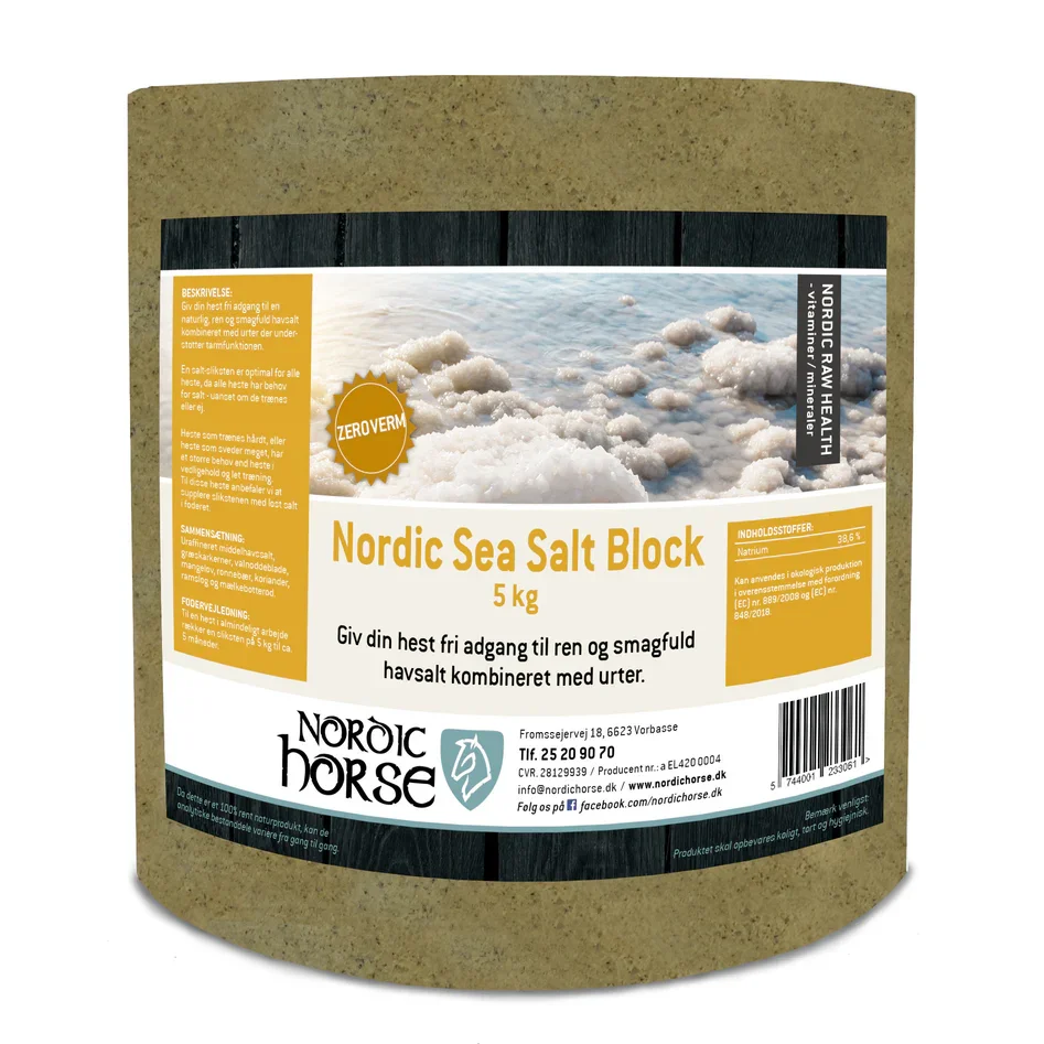 Sea Salt Block zero verm 5 kg