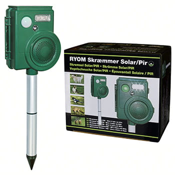 Skræmmer lyd/blitz inklusiv g-batteri