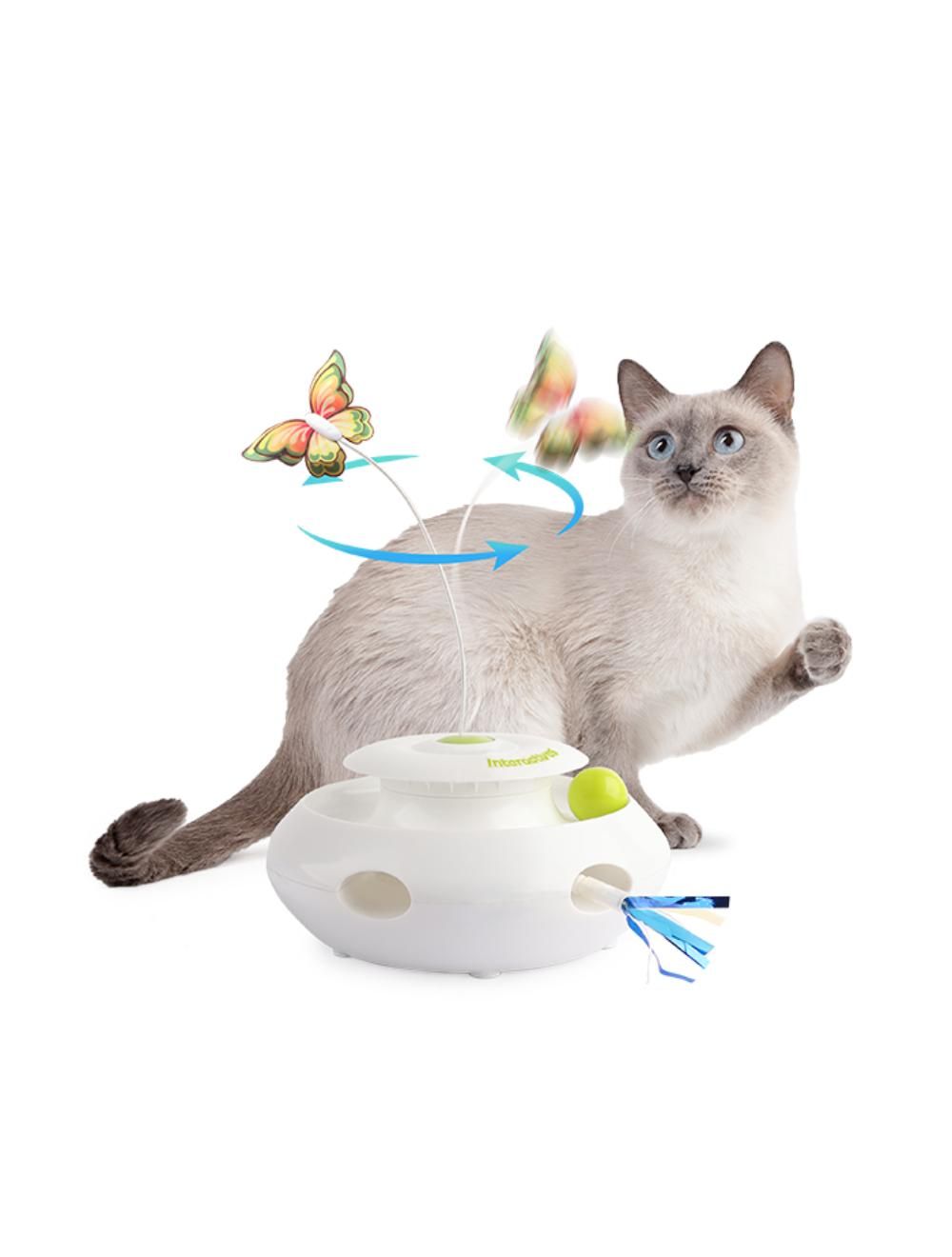 Interaktivt 3-i-1 kattelegetøj