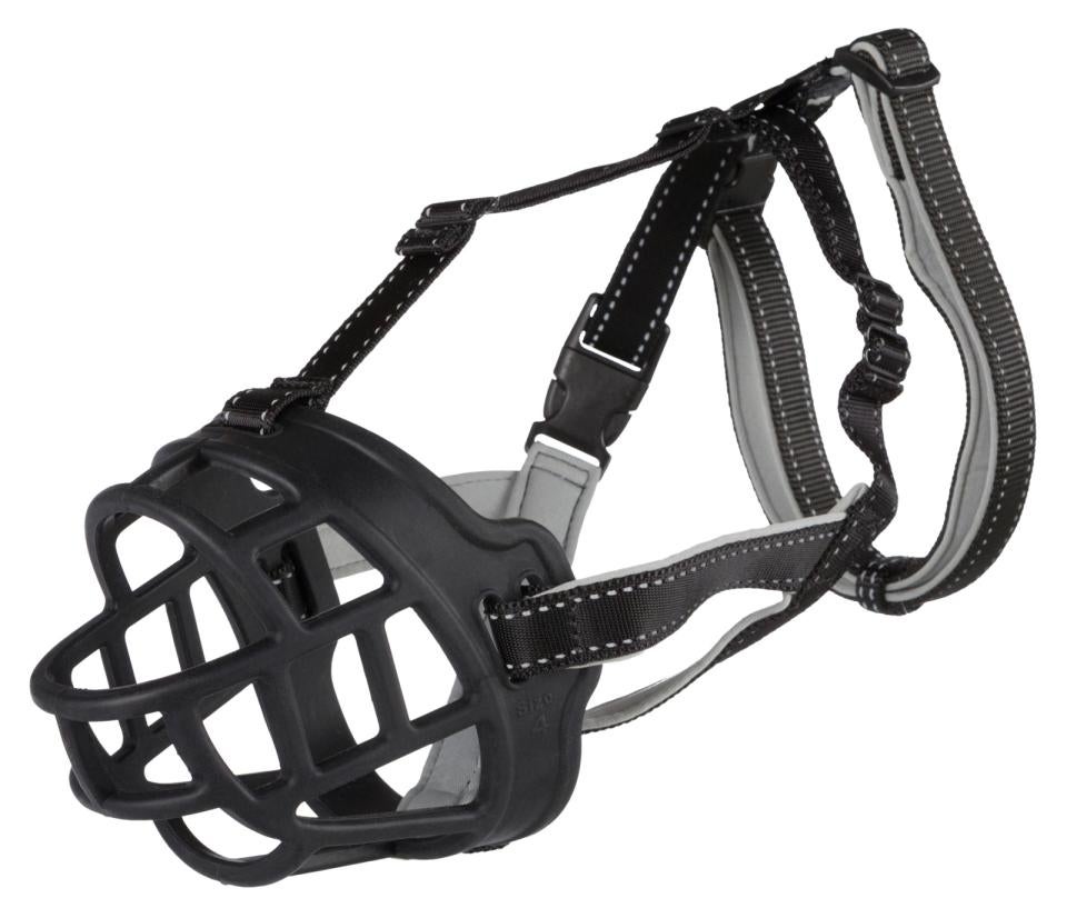 Trixie Muzzle Flex muzzle rubber S black