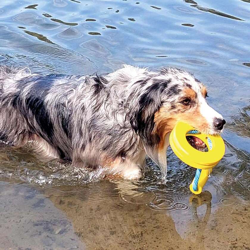 Floating ring med reb og håndtag