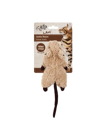 Knitrende jumbomus med catnip