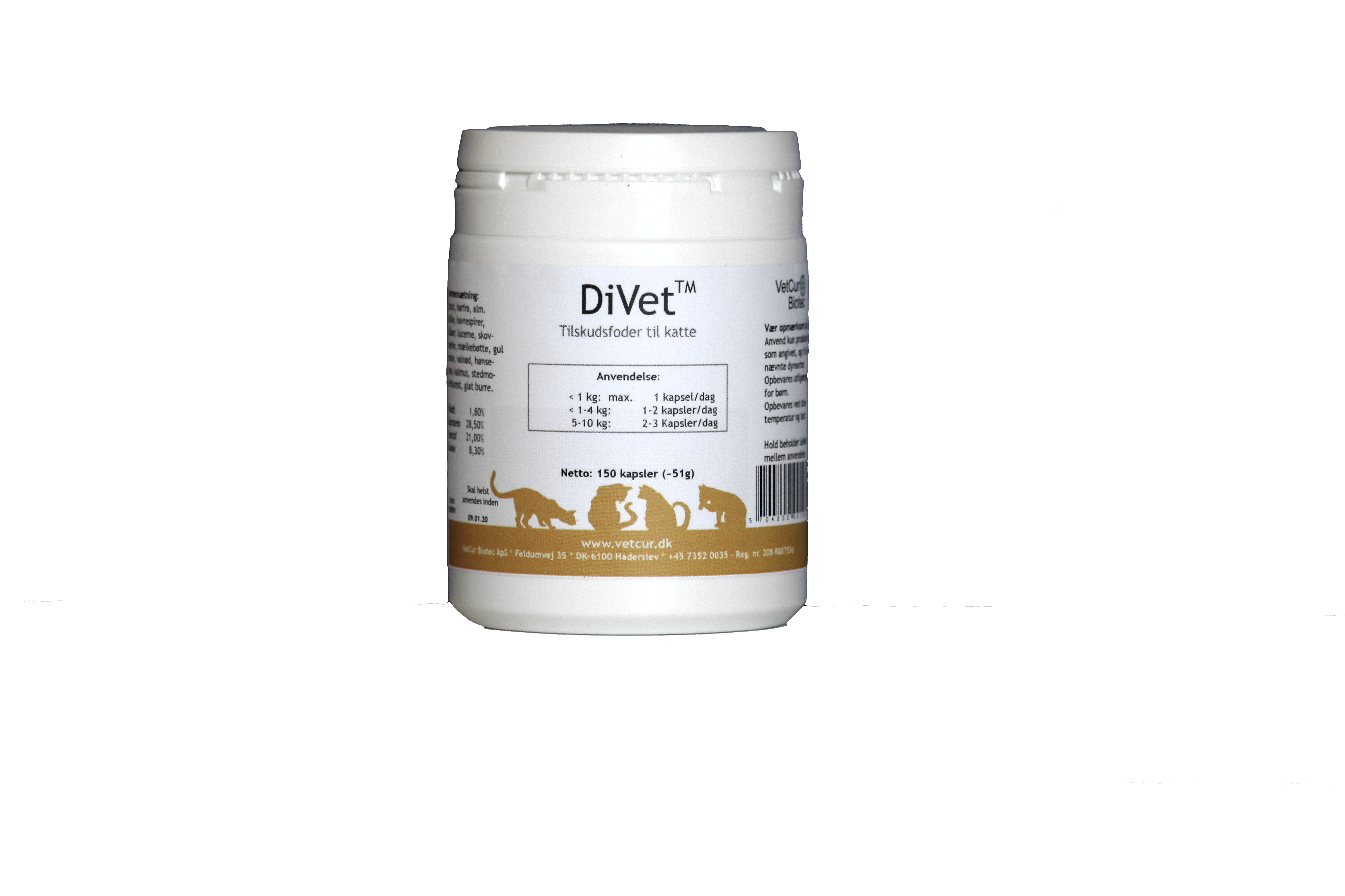 DiVet kat 130 gram