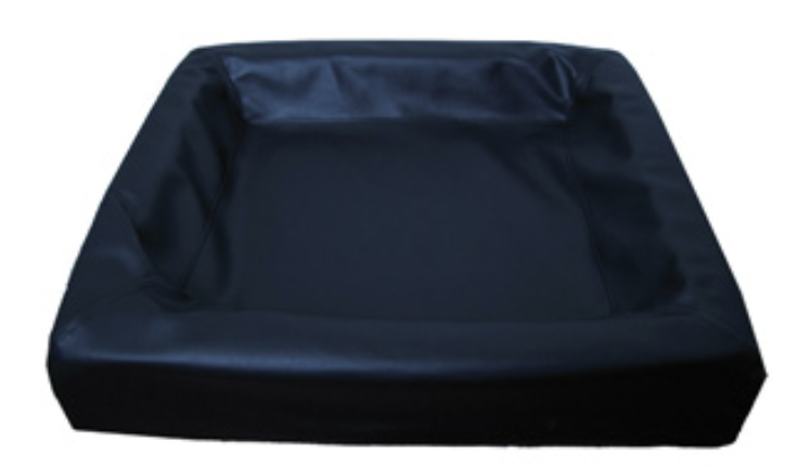 Pet Lounger sort fast kant