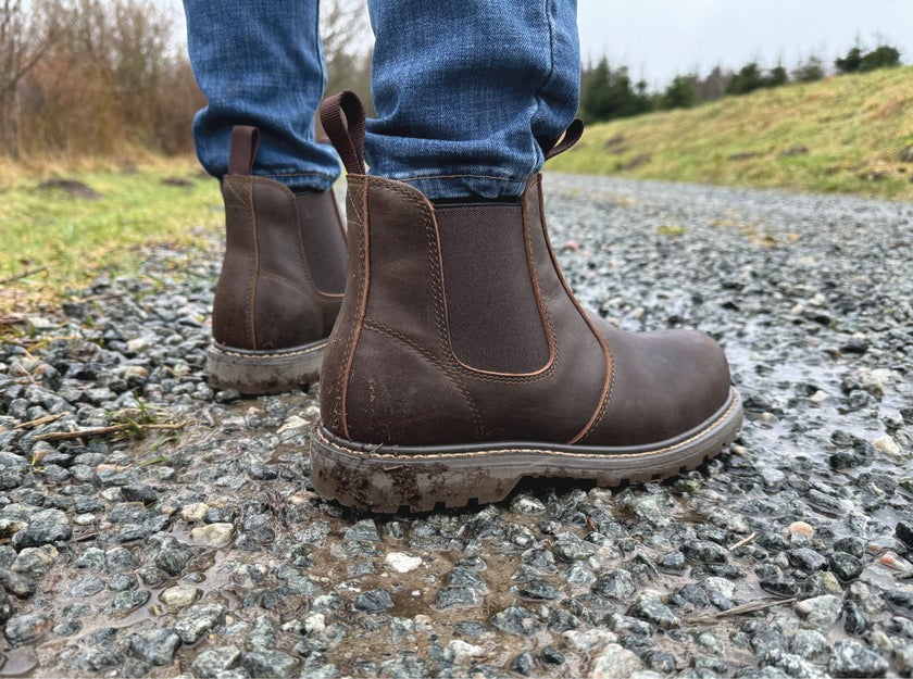 Fritidsstøvle Rico brun skind