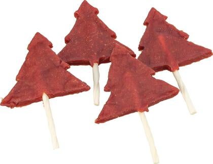 Juletræs tyggepind med and og råhud