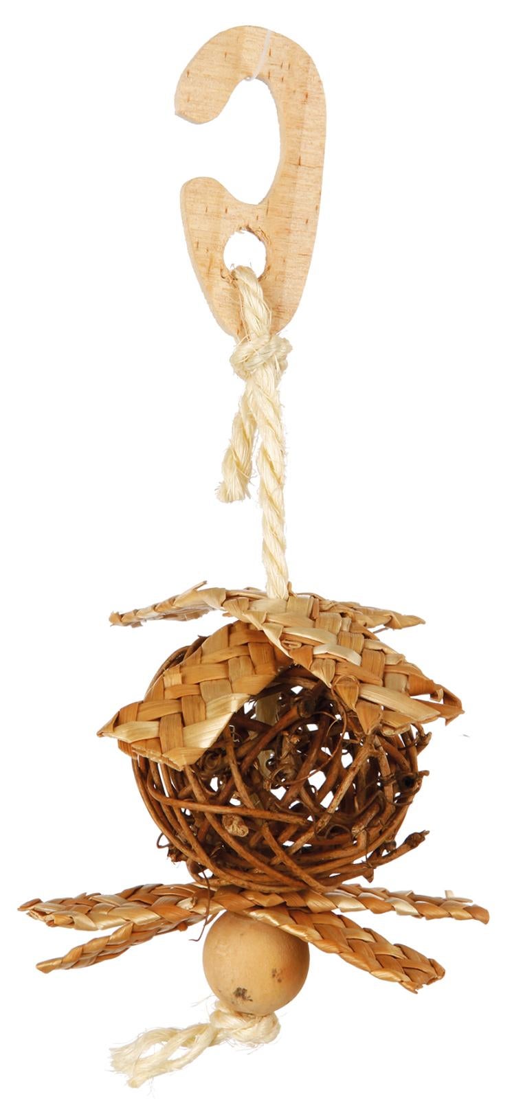 Trixie Wicker Ball with Sisal Rope ø 5.5 × 15 cm